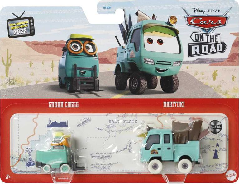 Disney and Pixar Cars 2-Pack Collection, 1:55 Scale Die-Cast Vehicles