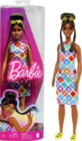 Barbie-Barbie Fashionistas 210-Poupée bun et robe crochet dos nu