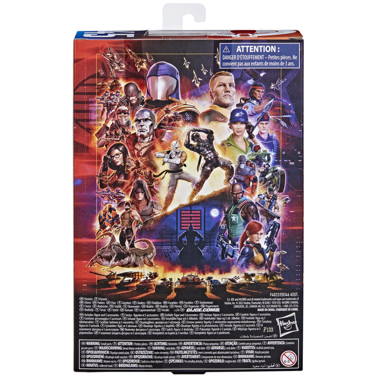 G.I. Joe Classified Series Tomax Paoli Action Figure 44 Collectible Premium Toy, Multiple Accessories 6-Inch-Scale with Custom Package Art