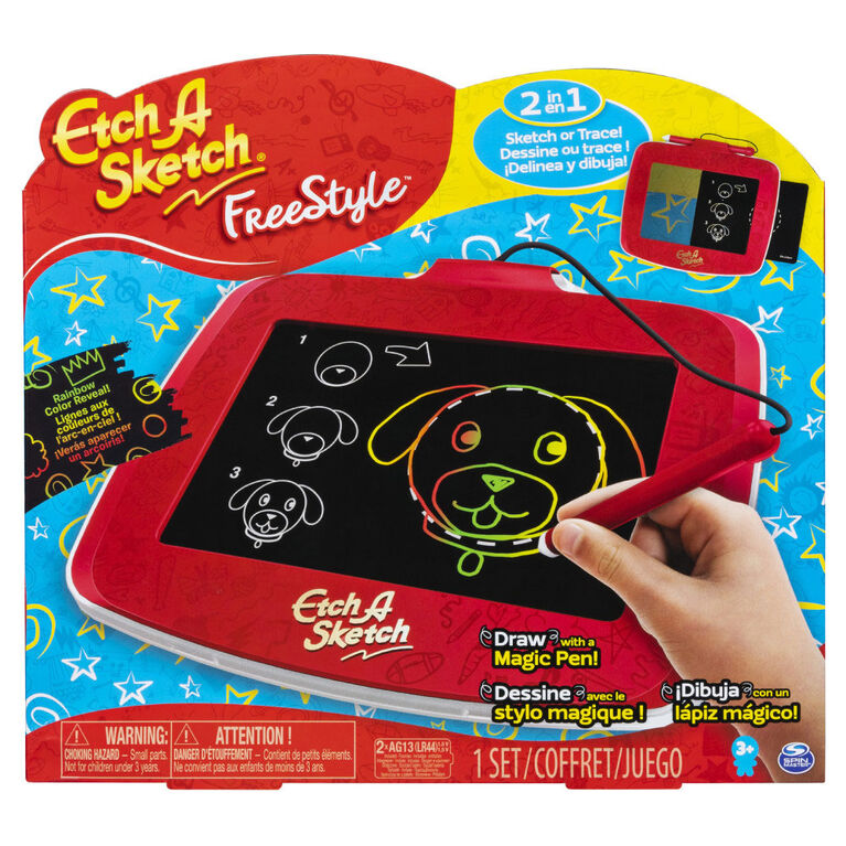 Etch A Sketch Freestyle Draw With A Magic Pen 2 in 1 Sketch or