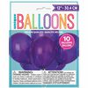 10 Ballons 12 Po - Violet Amethyste