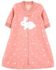Carter's Two Way Zip Fleece Wearable Blanket Pink 3-6M
