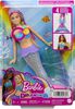 Mermaid Barbie Doll with Water-Activated Twinkle Light-Up Tail, Pink-Streaked Hair