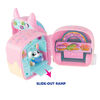 Ritzy Rollerz Toy Cars with Surprise Charms, Sprinklez on Wheelz Donut Shop Playset with Donut Dani