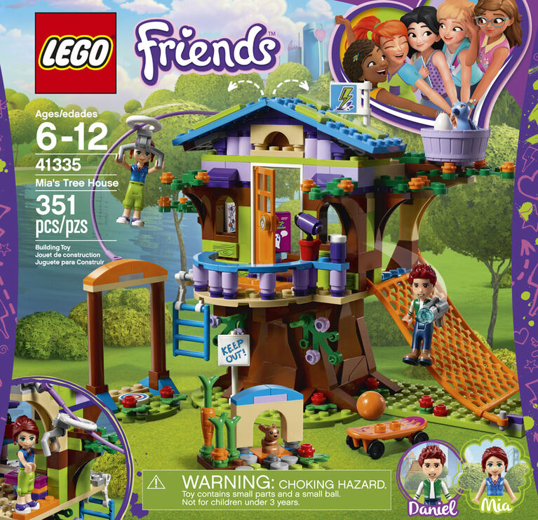 Lego Friends Mia S Tree House 41335 Toys R Us Canada