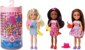 Barbie Chelsea Dolls and Accessories, Color Reveal Doll, Picnic Series