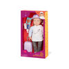 Our Generation Ari 18-inch Travel Doll and Rolling Luggage