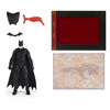 DC Comics, Figurine articulée Batman de 10 cm avec 3 accessoires et une carte mystère