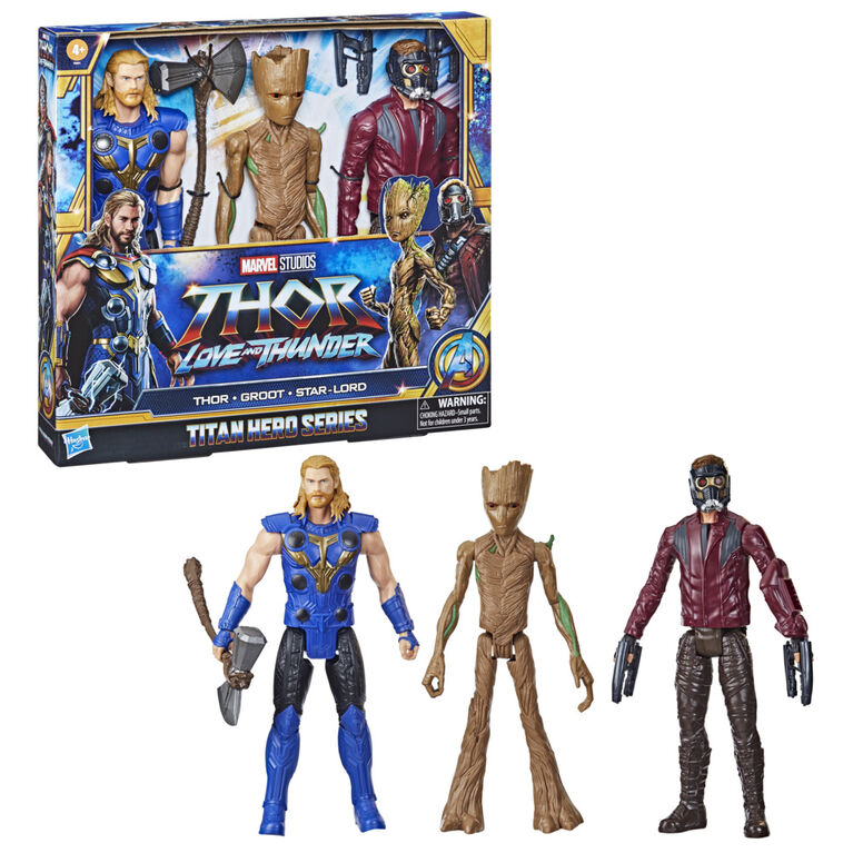 Marvel - avengers - figurine - groot - titan 30cm, figurines