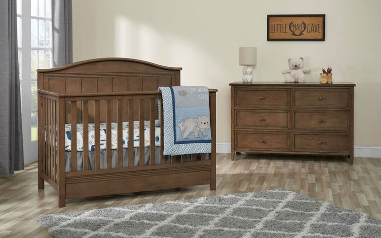 Oxford Baby Sienna 6 Drawer Dresser Acorn Brown - R Exclusive