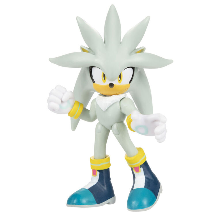 Sonic the Hedgehog two and a half inch articulated figures - Silver