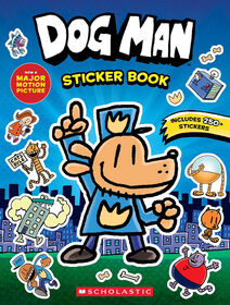 Dog Man: Official Sticker Book - Édition anglaise