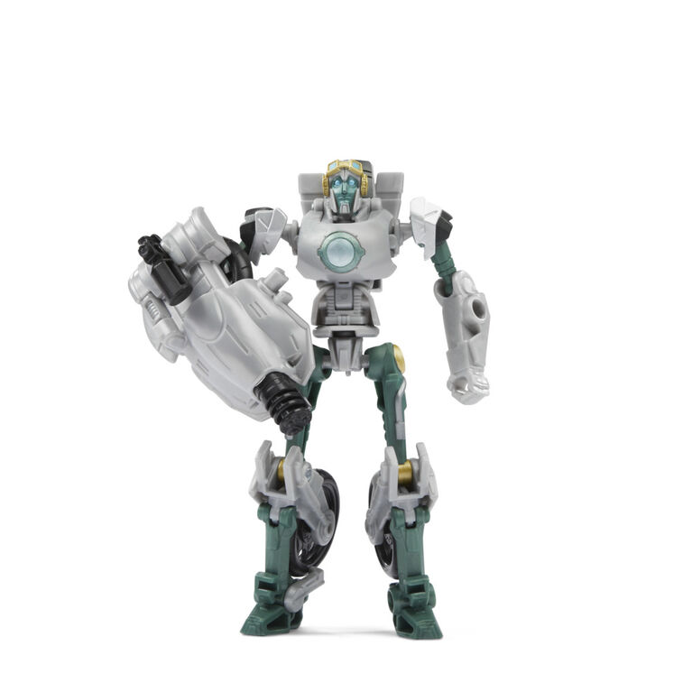 Transformers EarthSpark, figurine Terran Trash classe Guerrier de 12,5 cm, jouet robot pour enfants