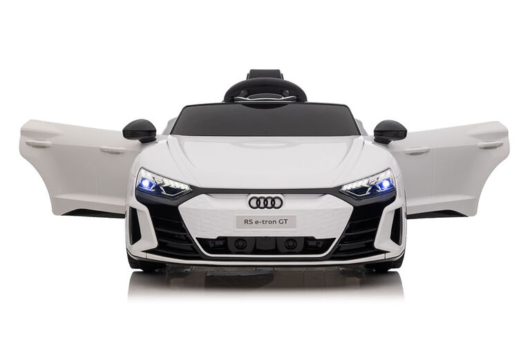 Voltz Toys - 6V Licensed Audi e-tron GT Ride-On, White