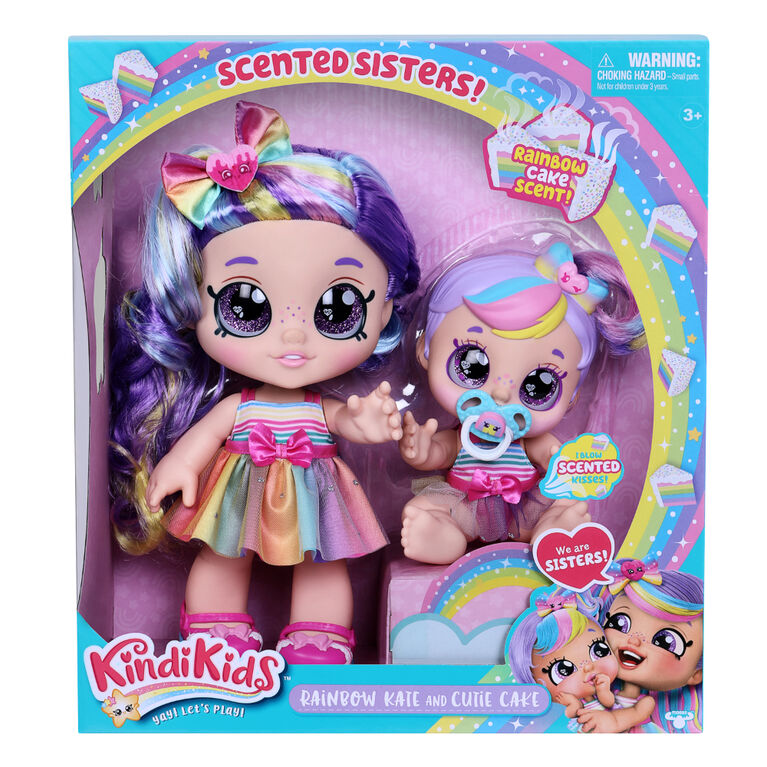 Kindi Kids Snack Time Friends Rainbow Sisters Pack R Exclusive Toys R Us Canada