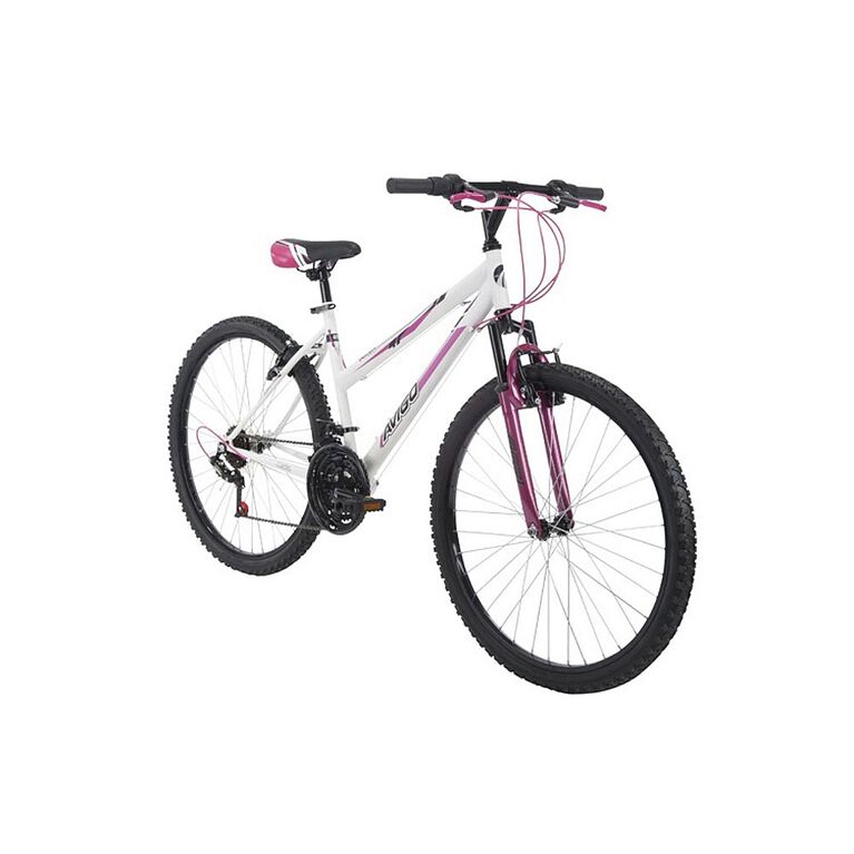 Avigo Descent Bike - White & Pink - 26 inch