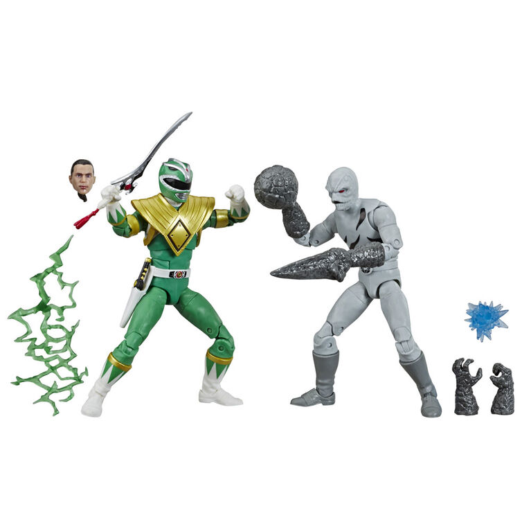 Power Rangers Lightning Collection - Ranger vert Fighting Spirit et Putty Mighty Morphin - Notre exclusivité