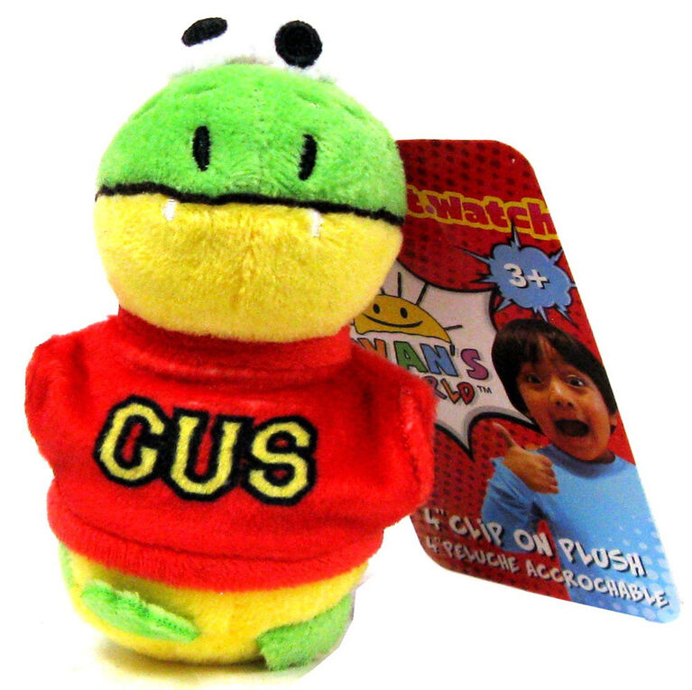 Ryan's World Clip Ons 4" Gus the Gator