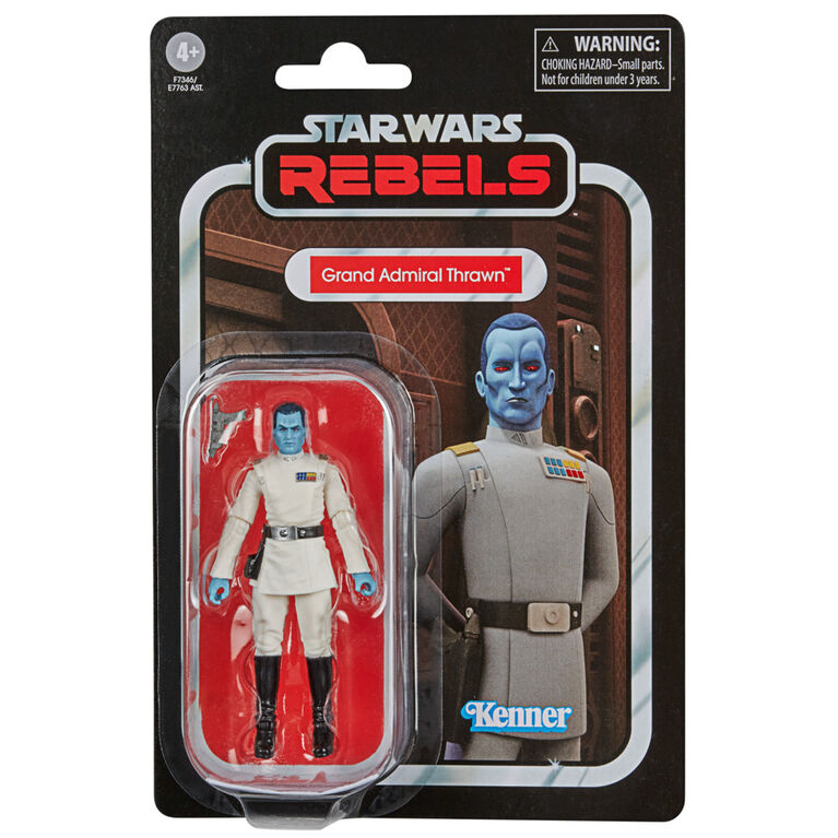 Star Wars The Vintage Collection Grand Admiral Thrawn, Star Wars: Rebels 3.75 Inch Action Figures
