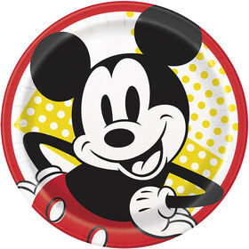 Mickey  9"  Plates 8ct