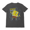 Sponge Bob Short Sleeve Tee - Charcoal Mix M