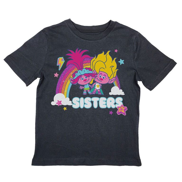 Trolls Short Sleeve Tee - Black - 6