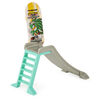 Tech Deck, Street Hits, Finesse Skateboards Fingerboard with Slide Obstacle