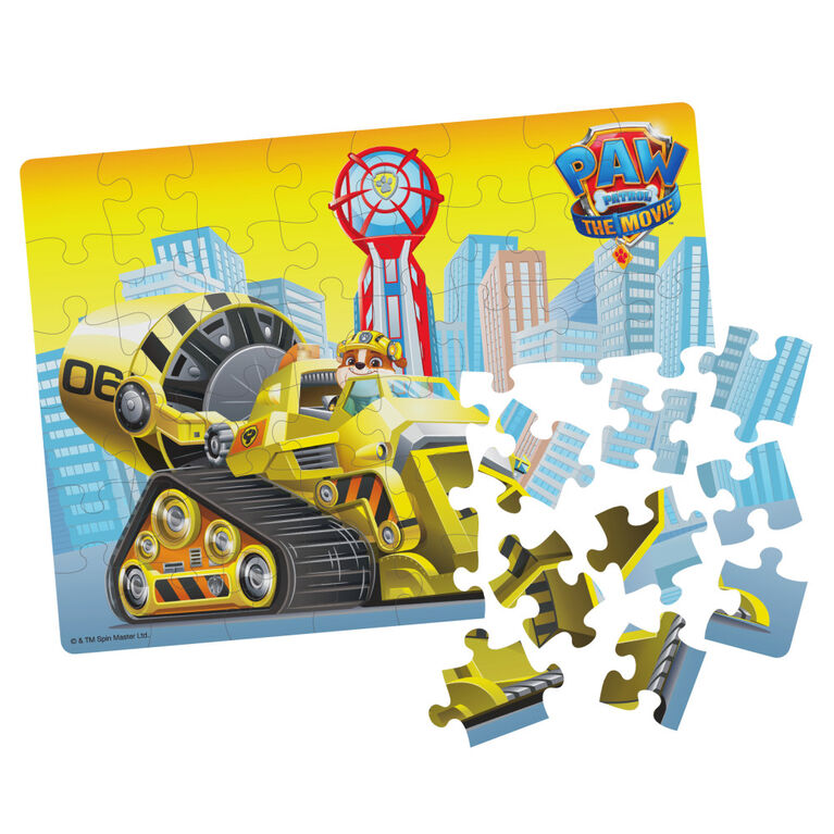PAW Patrol The Movie, 48 Piece Jigsaw Puzzle, Rubble