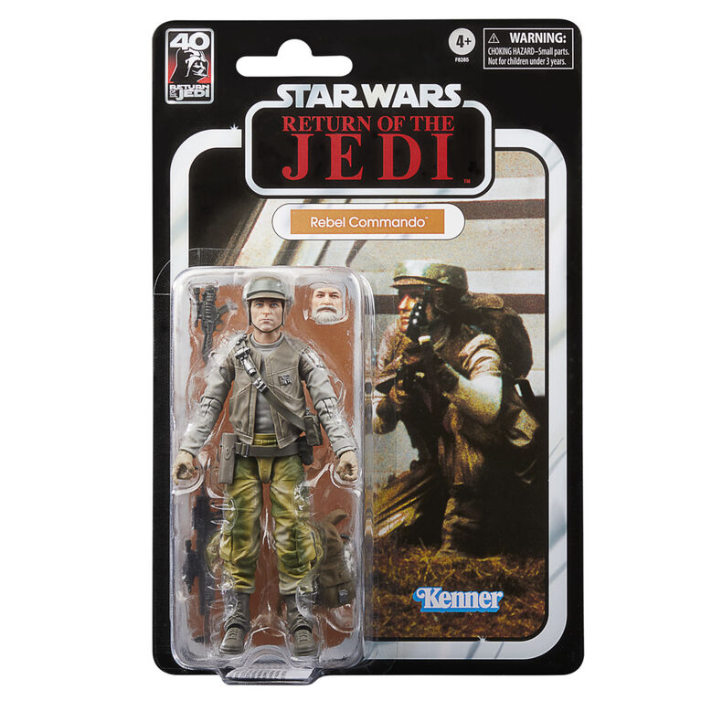 Star Wars The Black Series, Rebel Trooper (Endor), Star Wars : Le retour du Jedi, figurine de collection de 15 cm