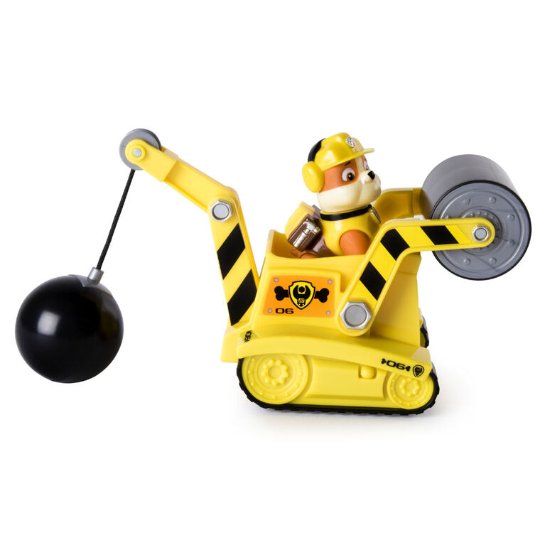 PAW Patrol - Ruben's Steam Roller - Véhicule et figurine