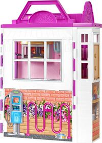 Coffret Le Restaurant de Barbie avec une poupée Barbie, plus de 30 Accessoires et 6 Zones de Jeux dont la Cuisine