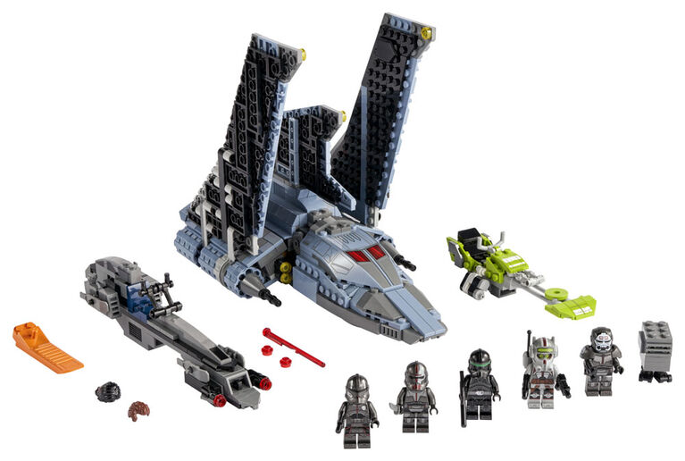 LEGO Star Wars TM La navette d’attaque du Bad Batch 75314 (969 pièces)