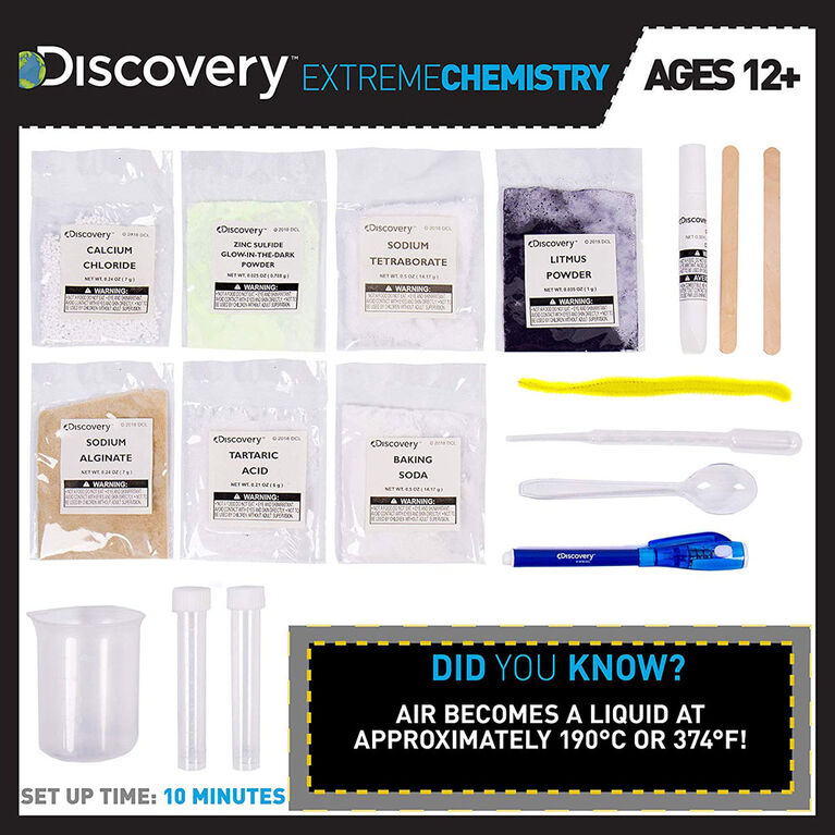 DISCOVERY  Extreme Chemsitry