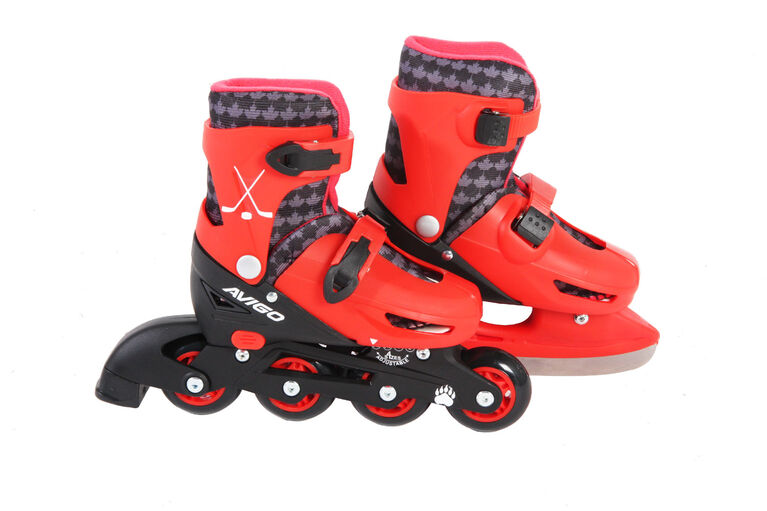 Avigo Convertible Inline/Ice Skates