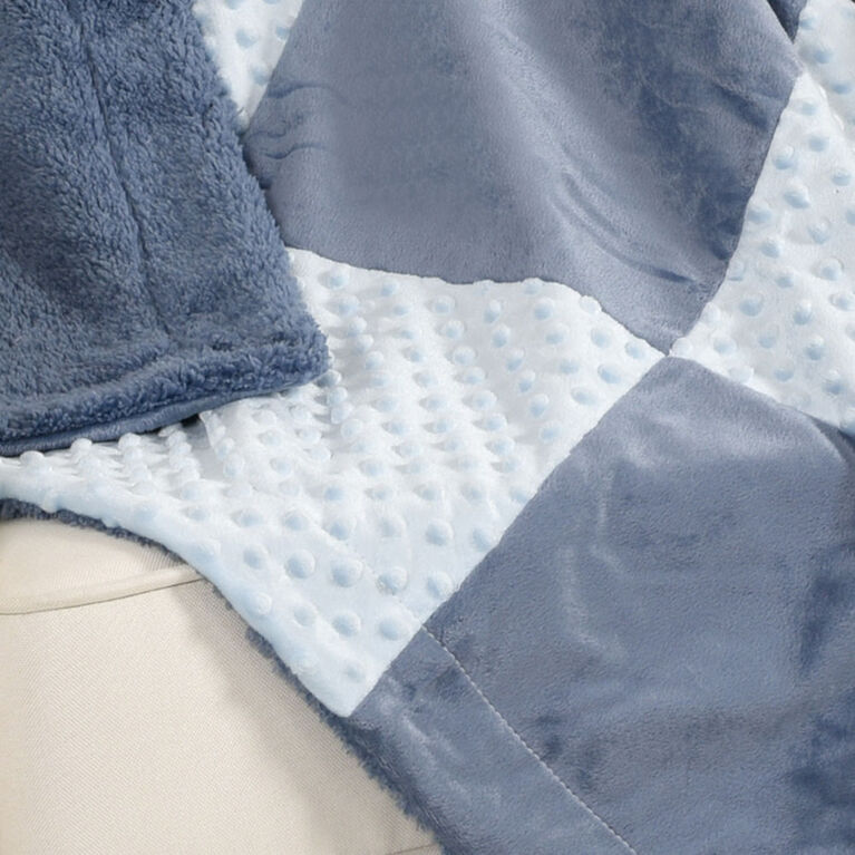 Koala Baby Baby Blanket Patchwork Blue Babies R Us Canada