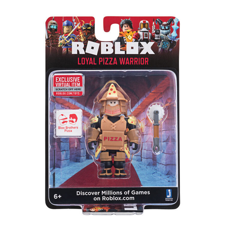 Roblox Figure Loyal Pizza Warrior W6 English Edition Toys R Us