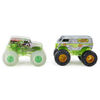 Monster Jam, Official Grave Digger Vs. Mystery Machine Color-Changing Die-Cast Monster Trucks, 1:64 Scale