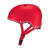 Globber Helmet With Light - Red