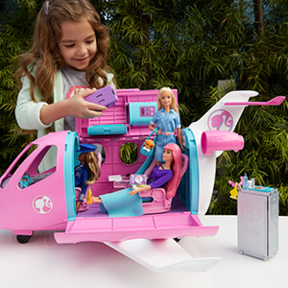 barbie aeroplane toy