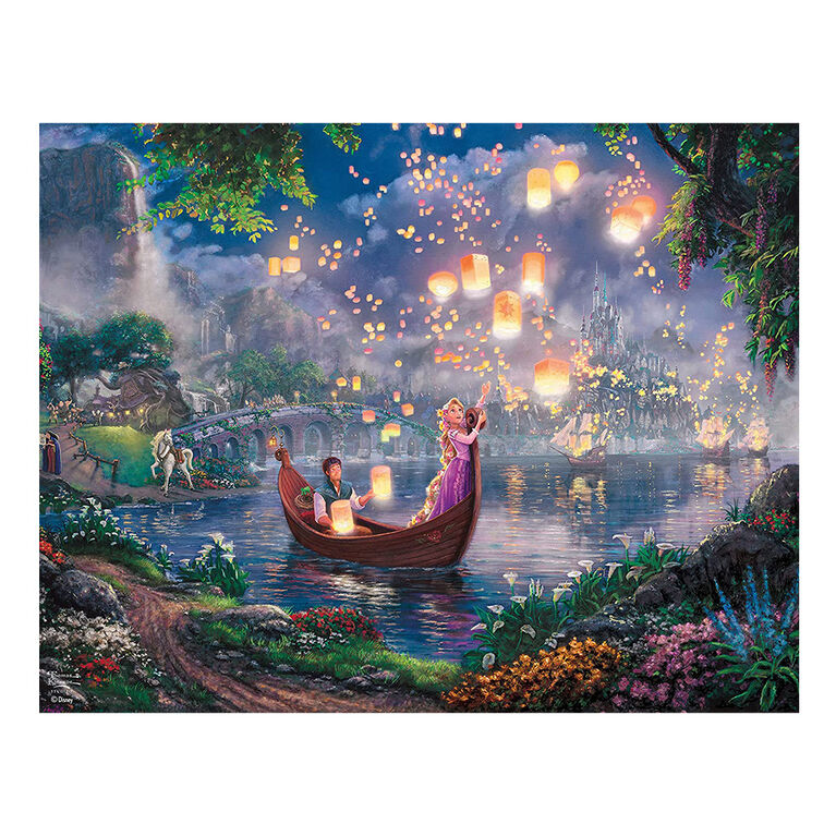 Ceaco Thomas Kinkade: Disney 4 In 1 Multipack Jigsaw Puzzle