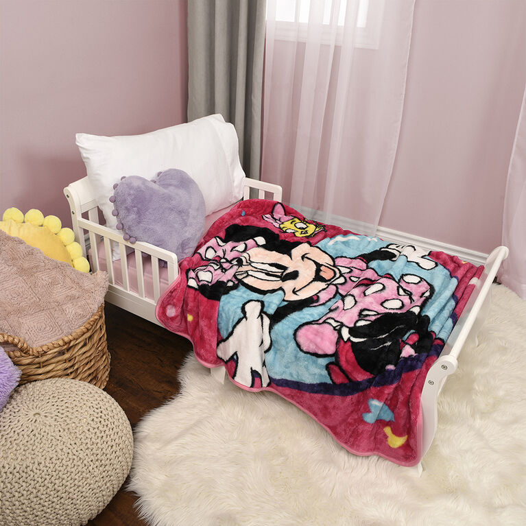 Disney Minnie Mouse couverture pour enfants 40 x 50 pouces