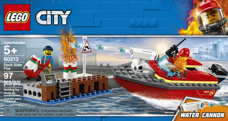 LEGO City Dock Side Fire 60213
