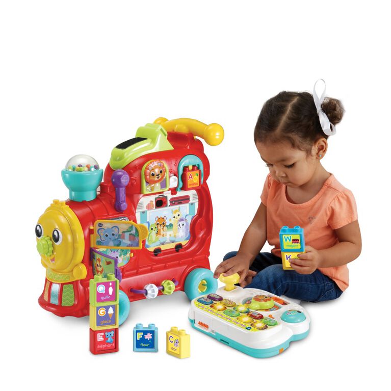VTech Maxiloco, mon trotti train 4 en 1 - Édition française