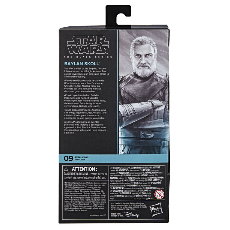 Star Wars The Black Series, Baylan Skoll, figurine Star Wars (15 cm)