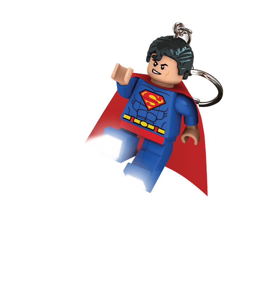 Superman lego keyring top