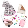 Our Generation, Passenger Pets, 18-inch Doll & Pet Travel Set