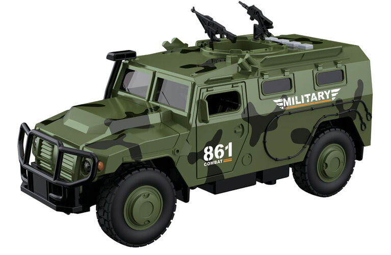 Dragon Wheels Propulse vers L'avant - Camion Militaire