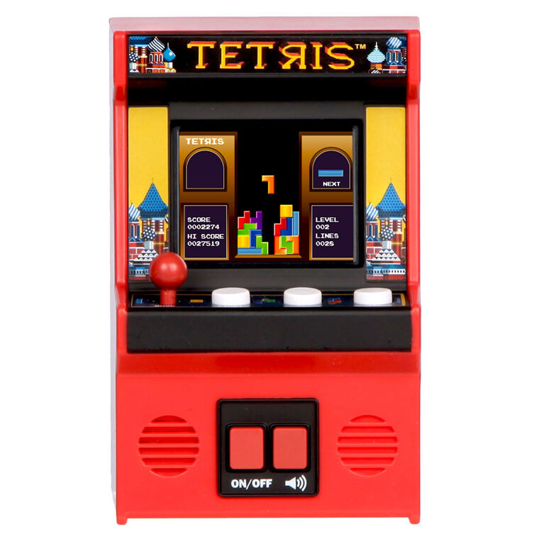 Arcade Classics - Tetris Retro Mini Arcade Game