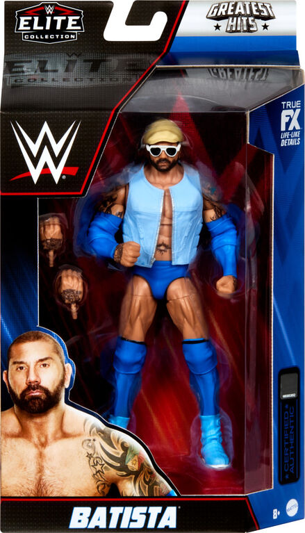 WWE - Collection Elite - Figurine articulée - Batista