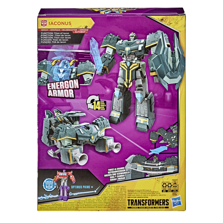 Transformers Bumblebee Cyberverse Adventures Toys Ultimate Class Iaconus Action Figure